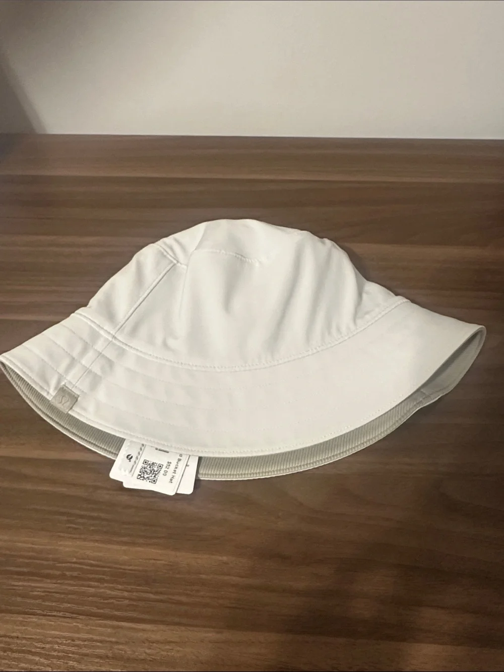 NWT Lululemon Reversible Ribbed Bucket Hat Raw Linen